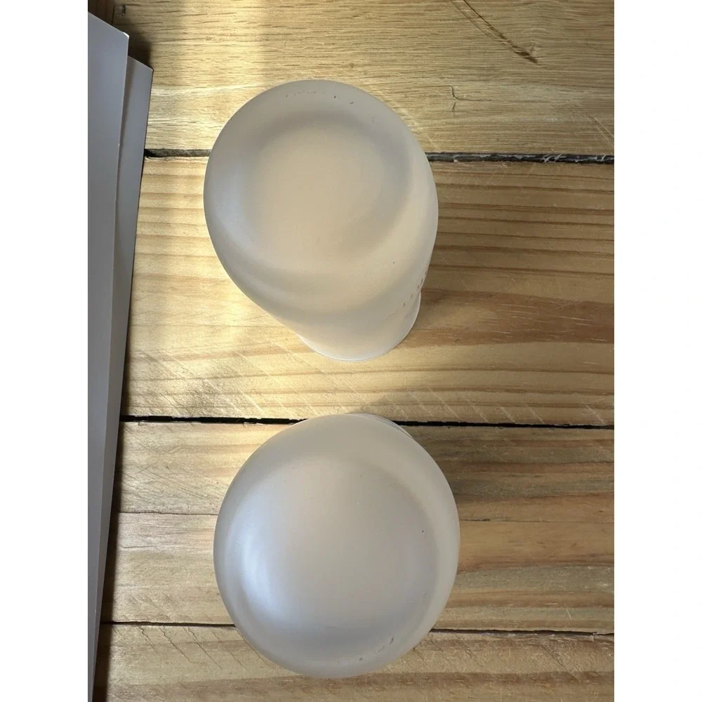 Remy Martin Fine Champagne Cognac Frosted Glasses‎ Set of 2 - 4.5